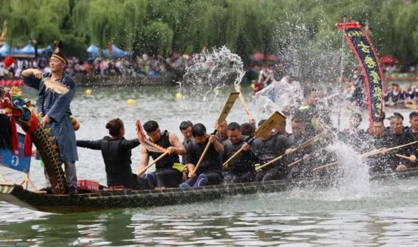 중국 단오절 용선 축제. 중국 매체 캡처. 화면 캡처 2024-06-12 190707.jpg